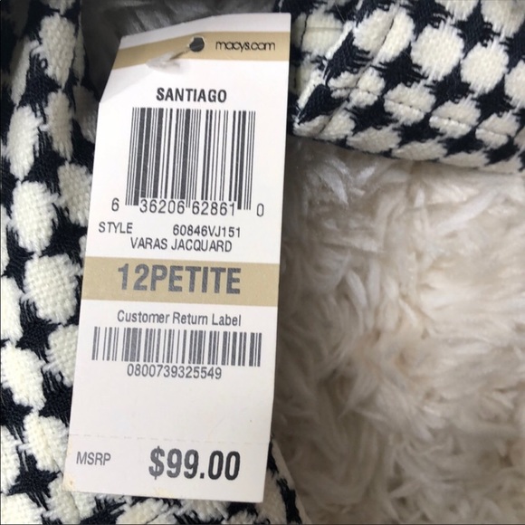 NWT Style & Co size 12 Petite Santiago coat - Picture 7 of 7